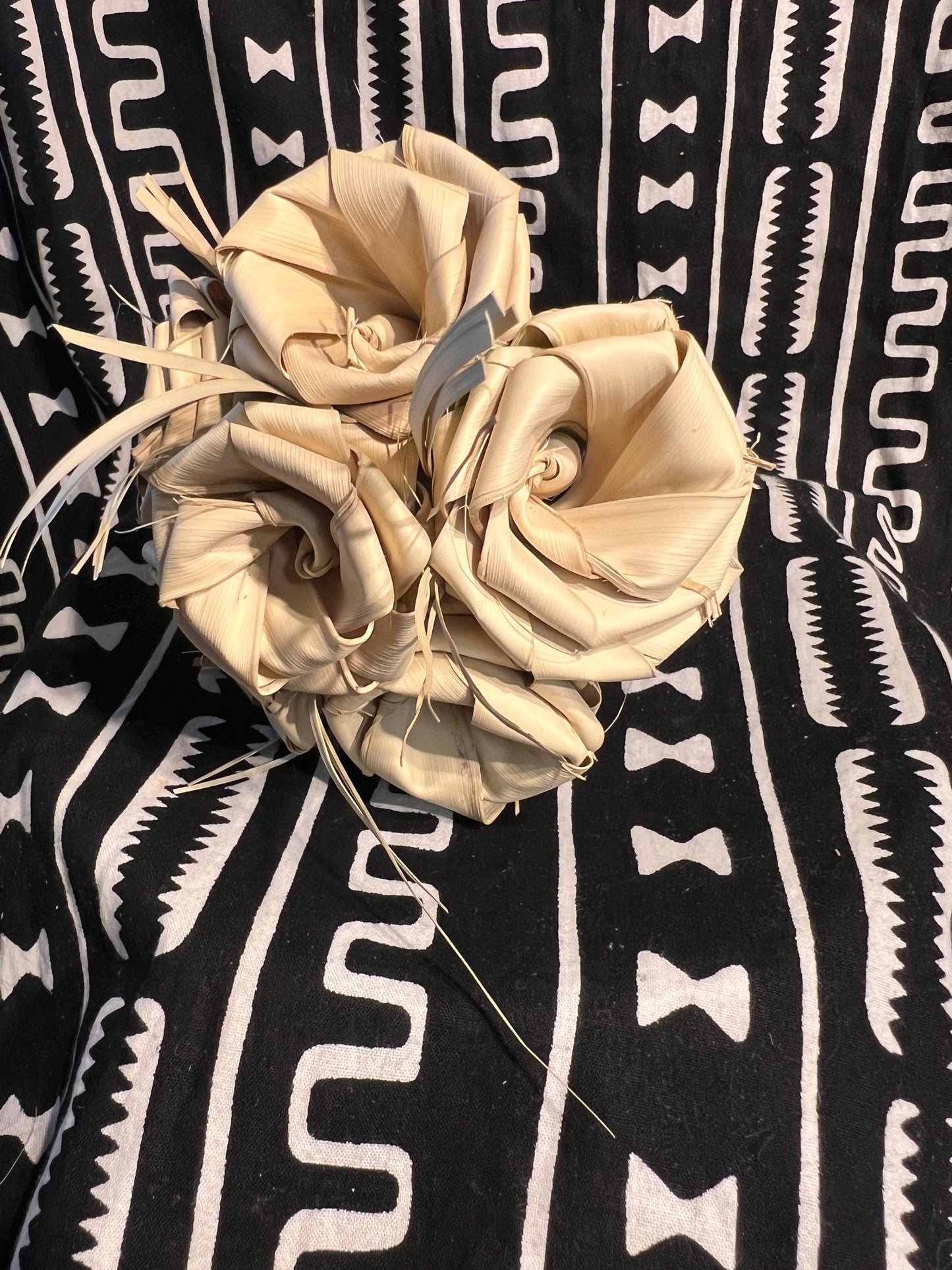 Dried Palmetto Roses Bouquet of six (6) Charleston Roses Sweetgrass Roses Forever Roses