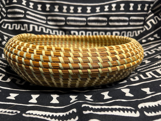 Oval Gullah Bread Basket bowl shaped made in Charleston South Carolina Southern Lowcountry Living Essential