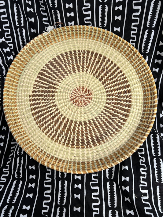 Rice Fanna made in the Lowcountry Charleston South Carolina in the Gullah Geechee tradition.