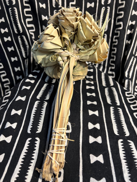 Dried Palmetto Roses  Bouquet of six (6) Charleston Roses Sweetgrass Roses Forever Roses