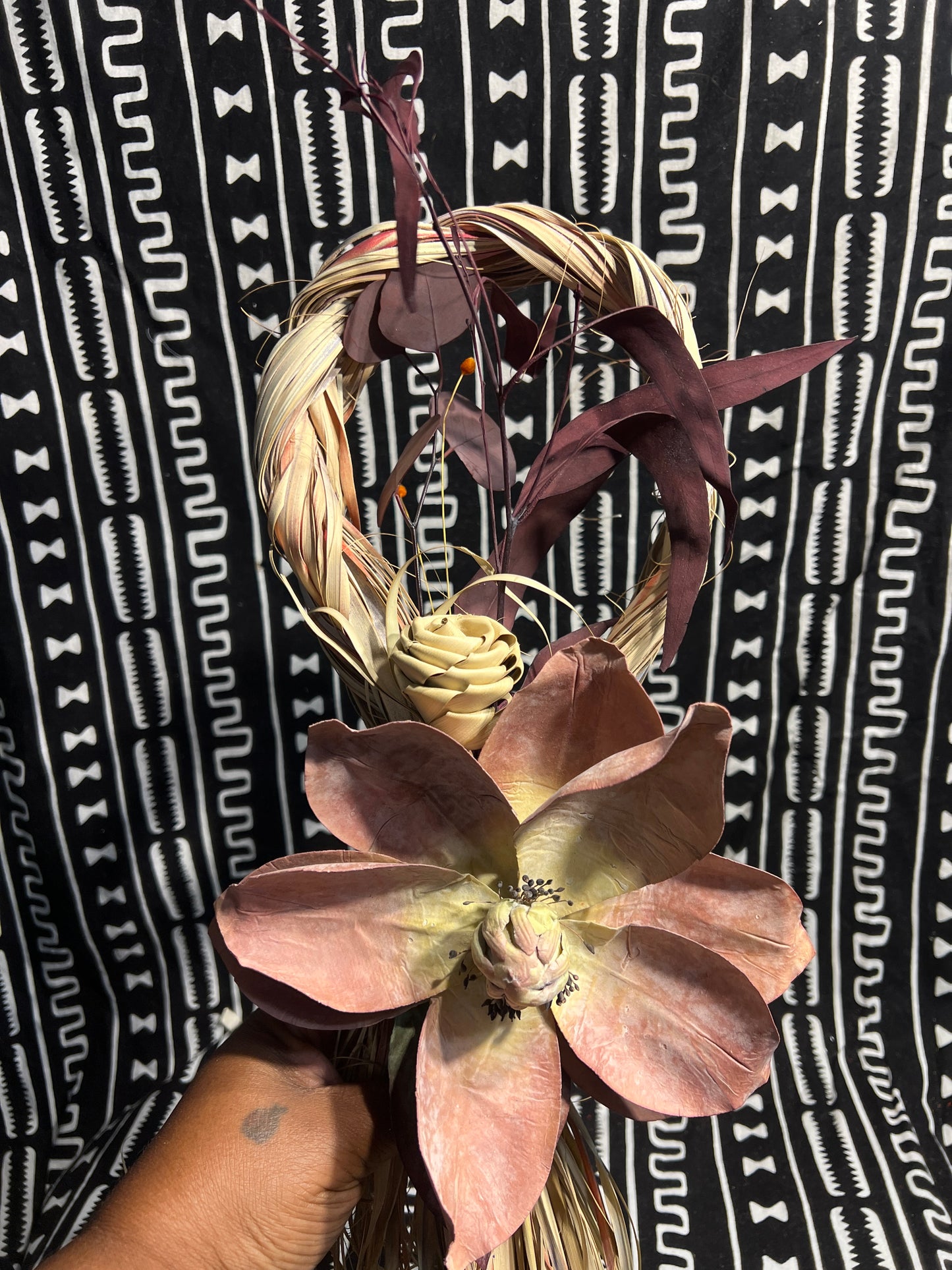 Palmetto Braided Loop Wreath (S)