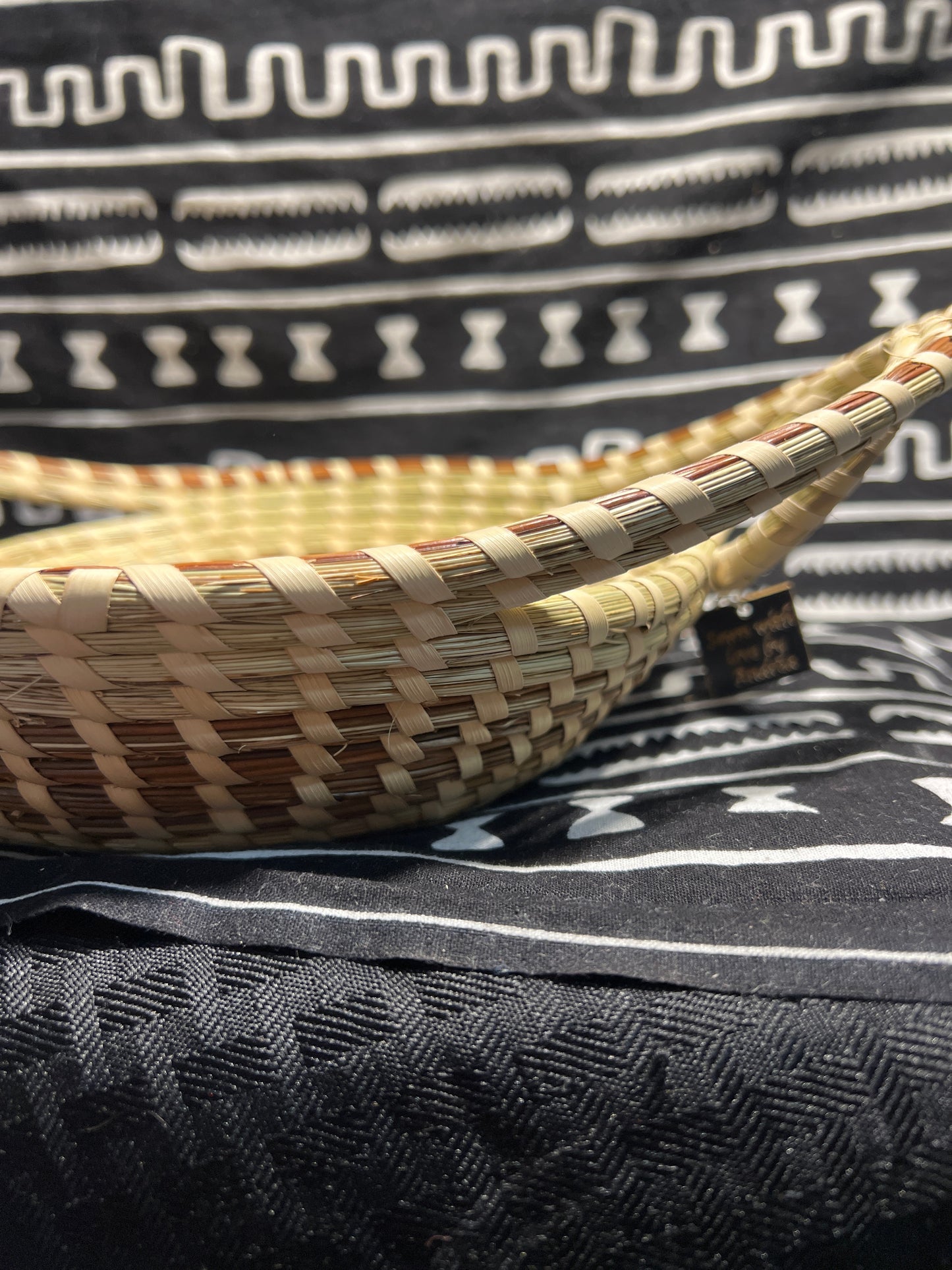Gullah Bread Basket with side handles and loop made in the Lowcountry Charleston South Carolina essential southern living gift