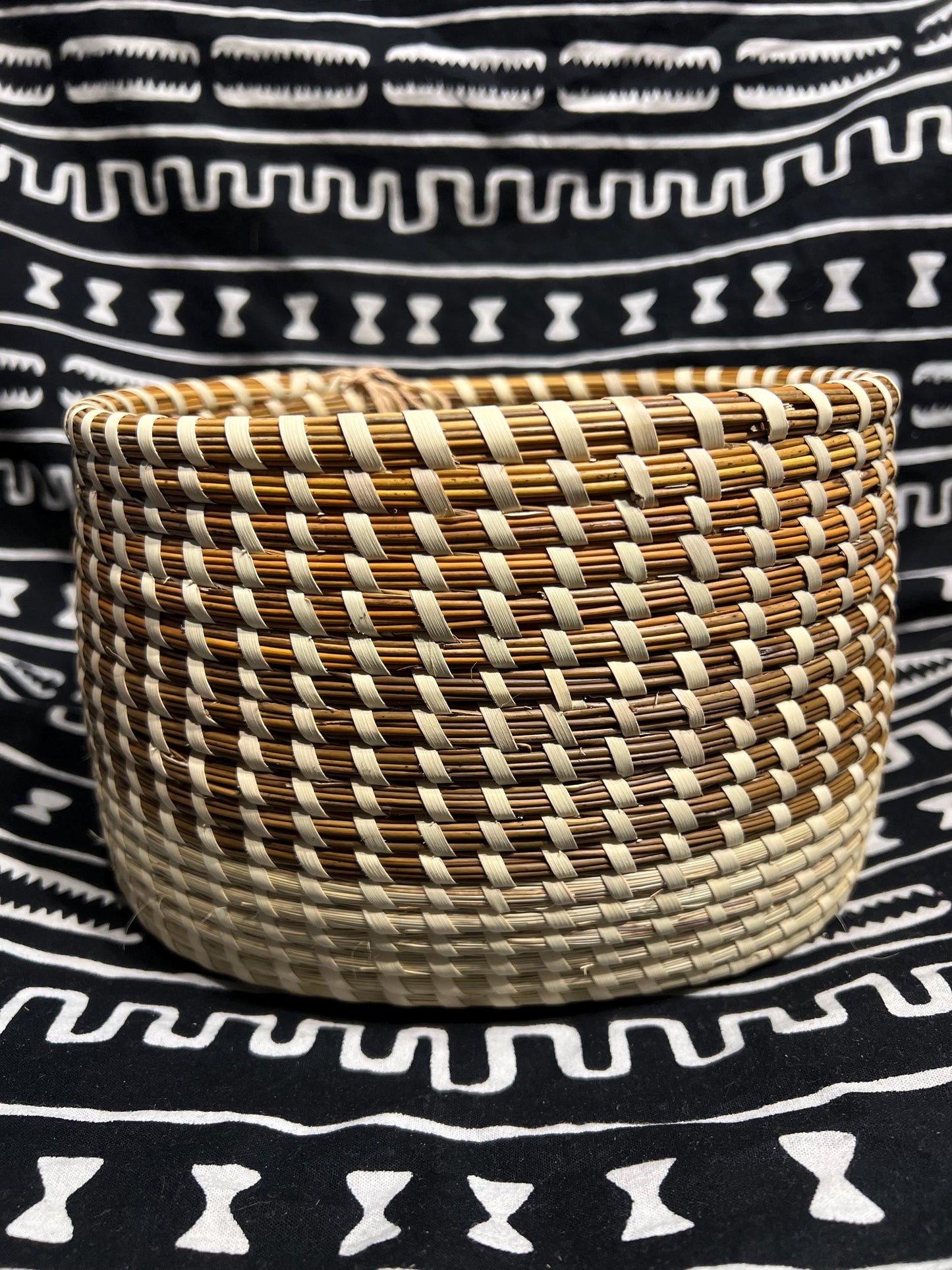 Oval Gullah Vase Utensils Hold Anything Do As Ya Choose Baskets made in Charleston