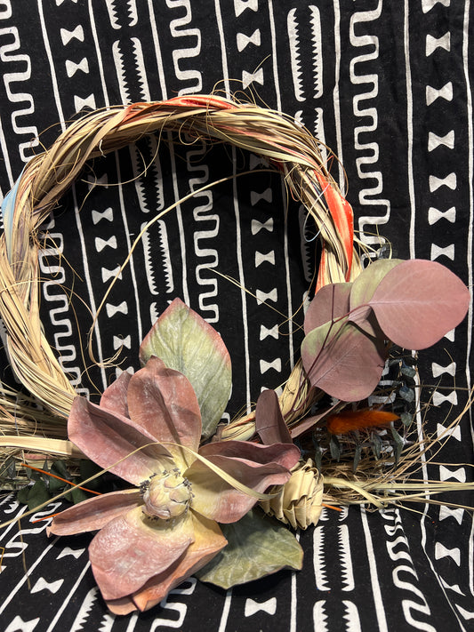 Braided Palmetto Wreath (O)