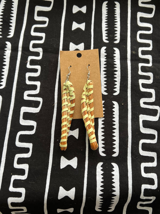 Pine Needle drop Earrings