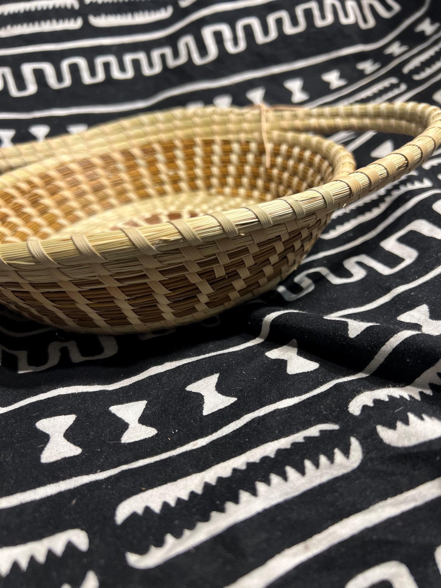 Gullah Bread Basket with side handles made in the Lowcountry Charleston South Carolina essential southern living gift