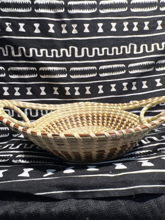 Gullah Bread Basket with side handles and loop made in the Lowcountry Charleston South Carolina essential southern living gift