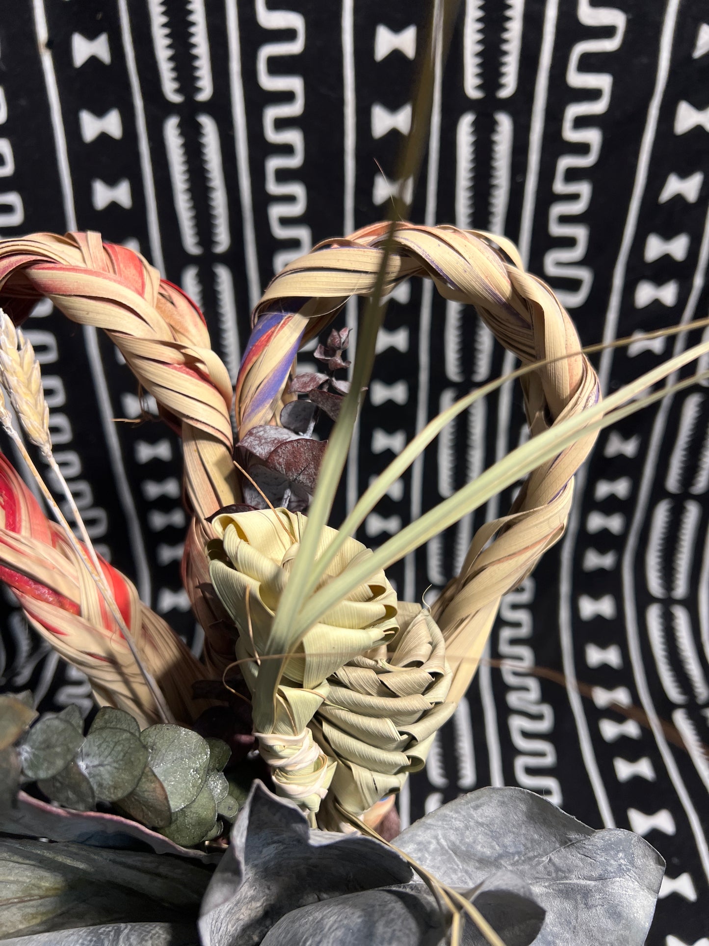 Palmetto Heart Shaped Wreath (H)