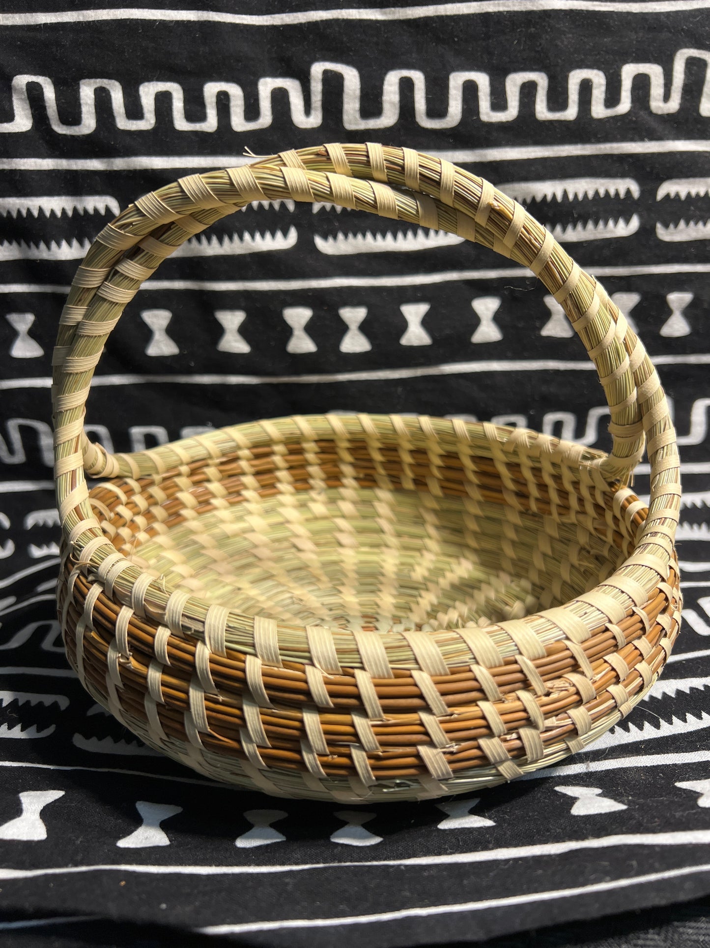 Oval Wrapped handle basket