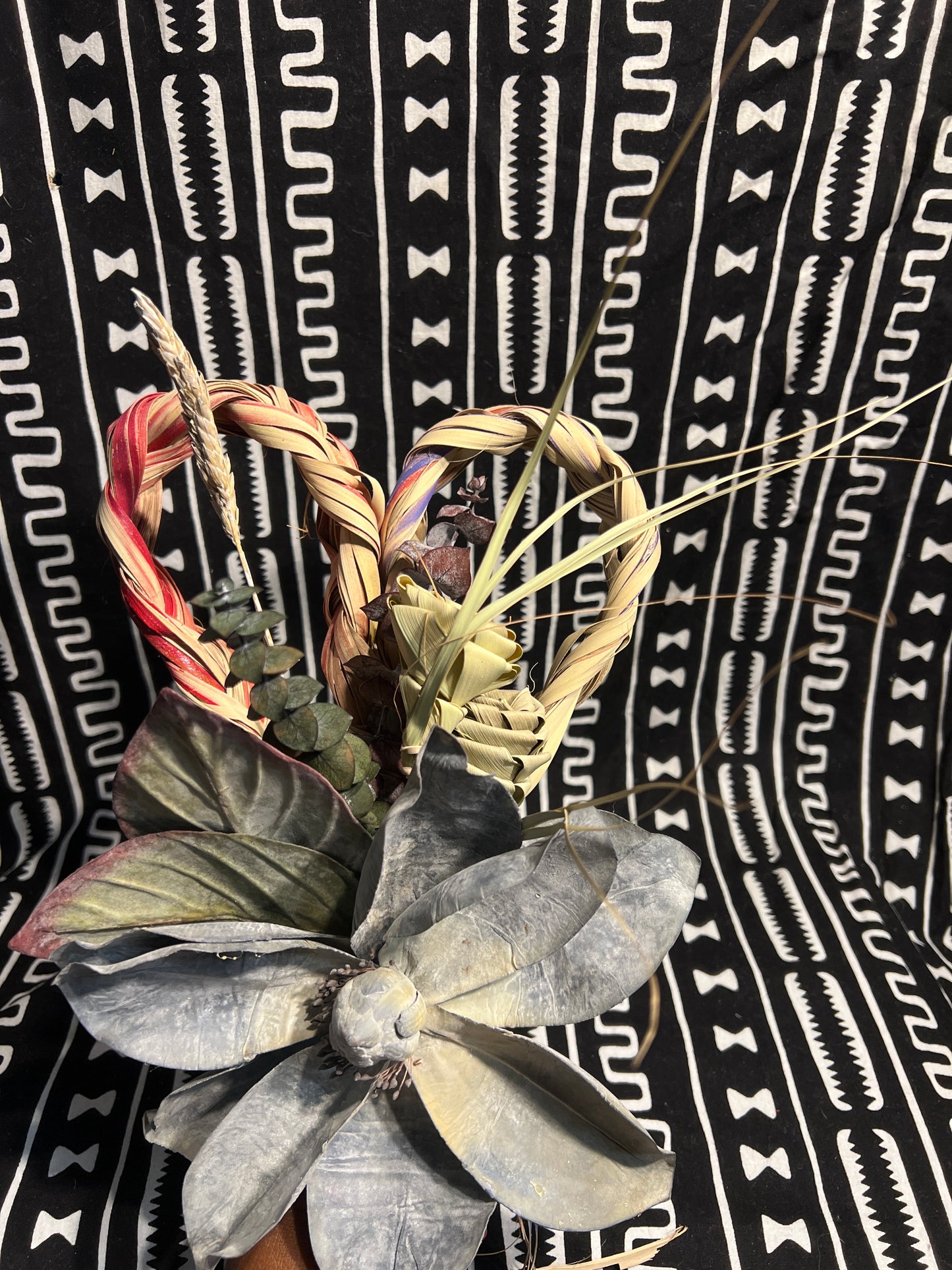 Palmetto Heart Shaped Wreath (H)