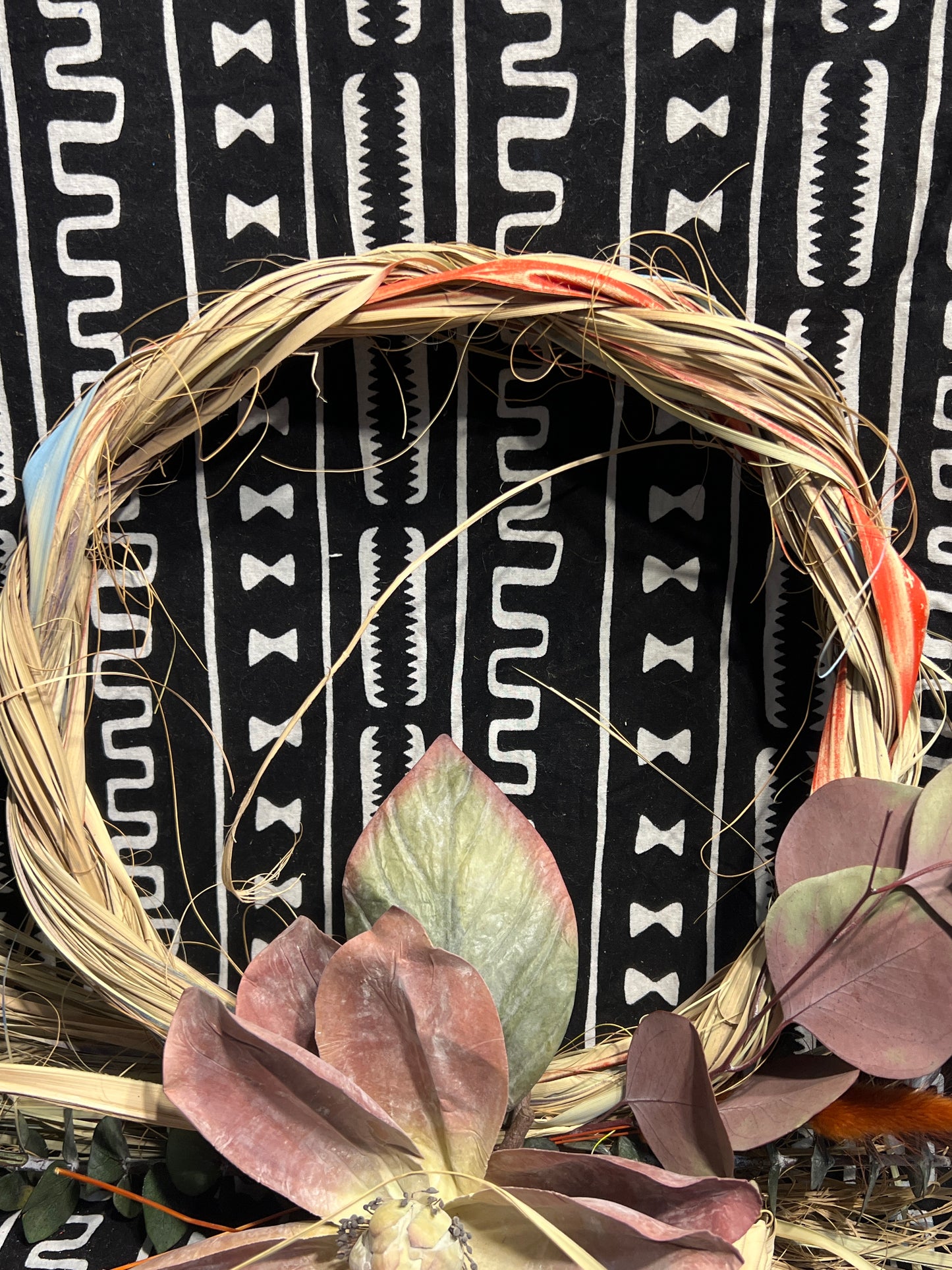 Braided Palmetto Wreath (O)