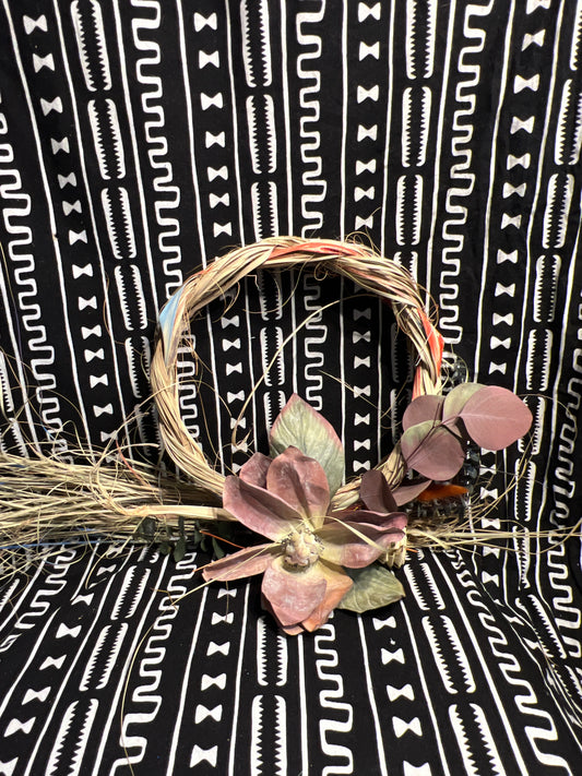 Braided Palmetto Wreath (O)