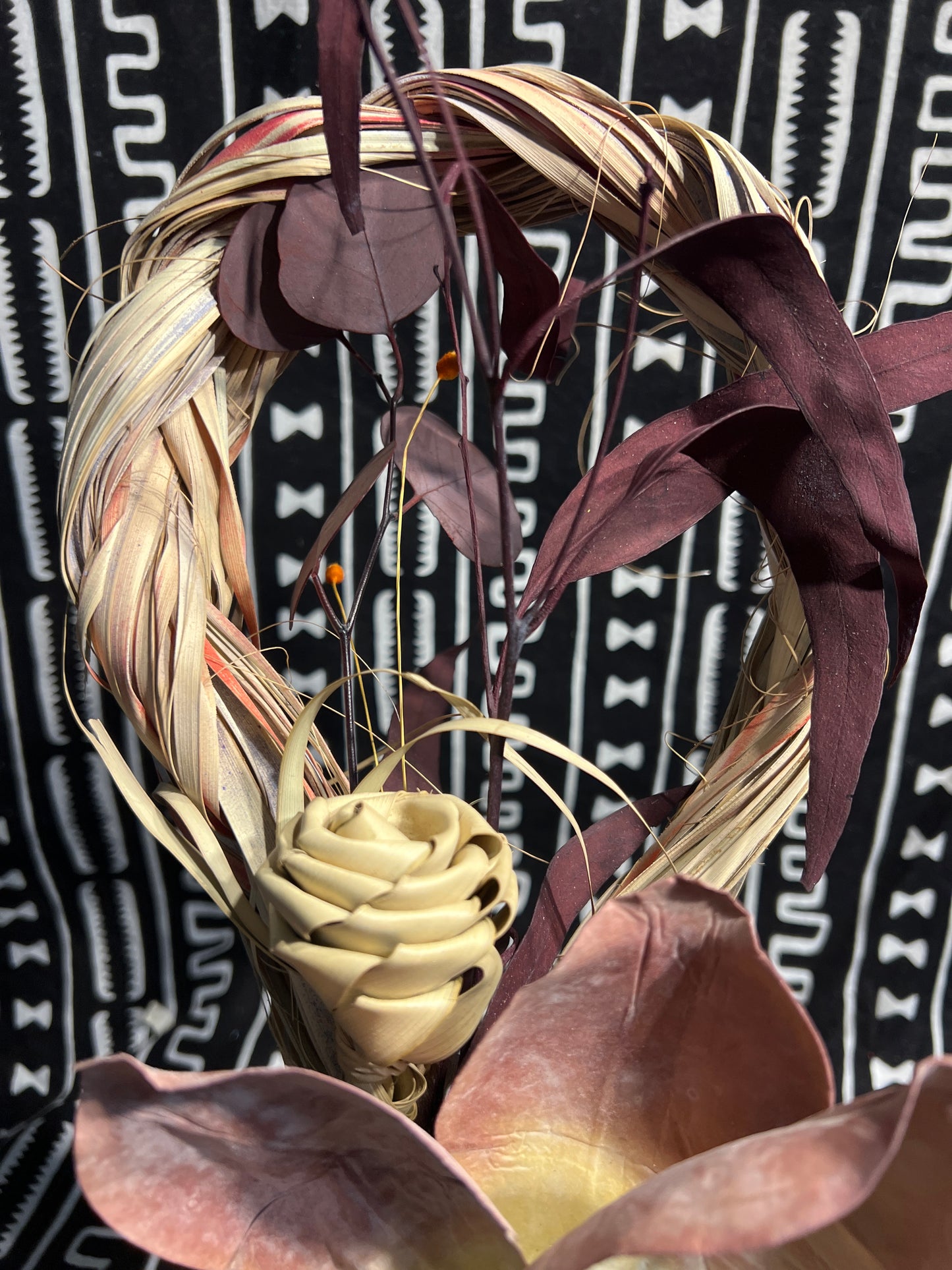 Palmetto Braided Loop Wreath (S)