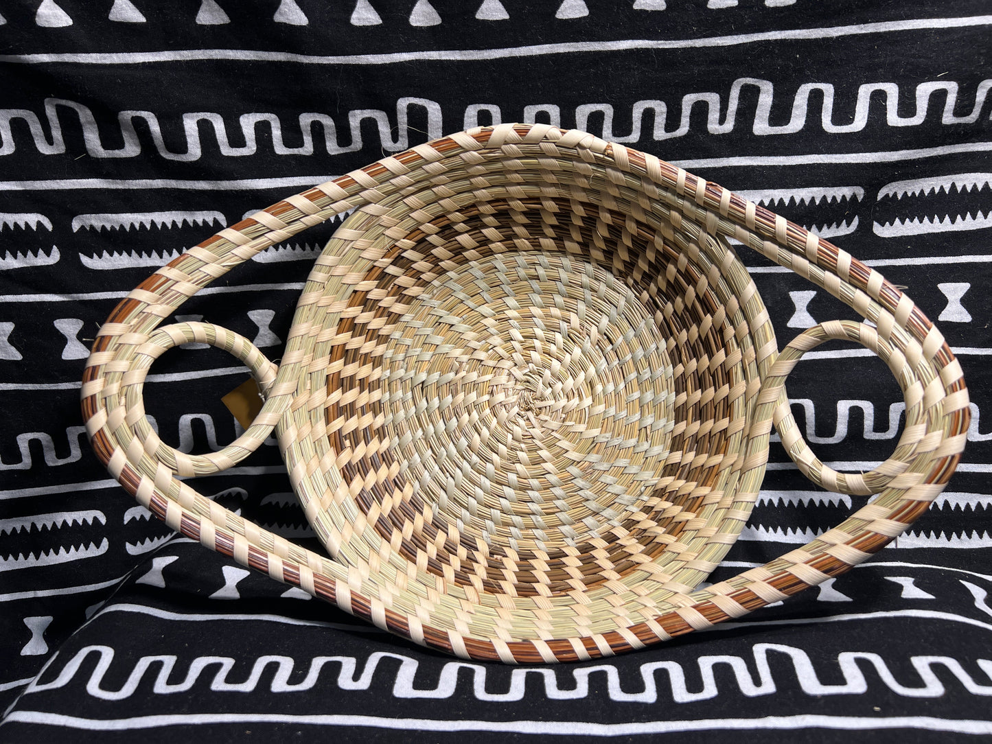 Gullah Bread Basket with side handles and loop made in the Lowcountry Charleston South Carolina essential southern living gift