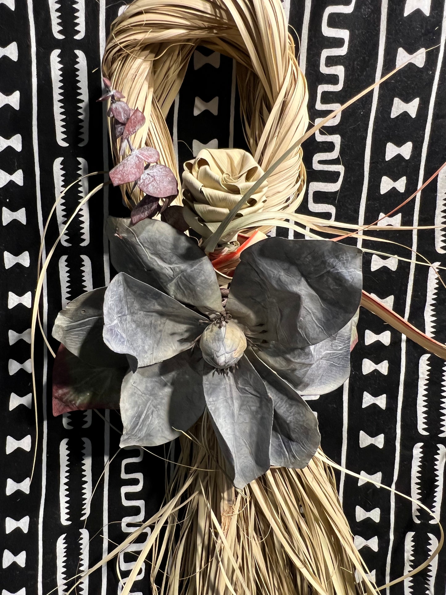Palmetto Braided Loop Wreath (J)