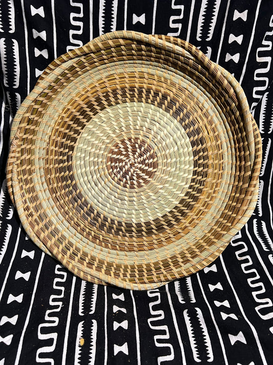 Wrapped Braided Edge Rice Fanna lowcountry Charleston South Carolina Gullah Geechee Essential basket