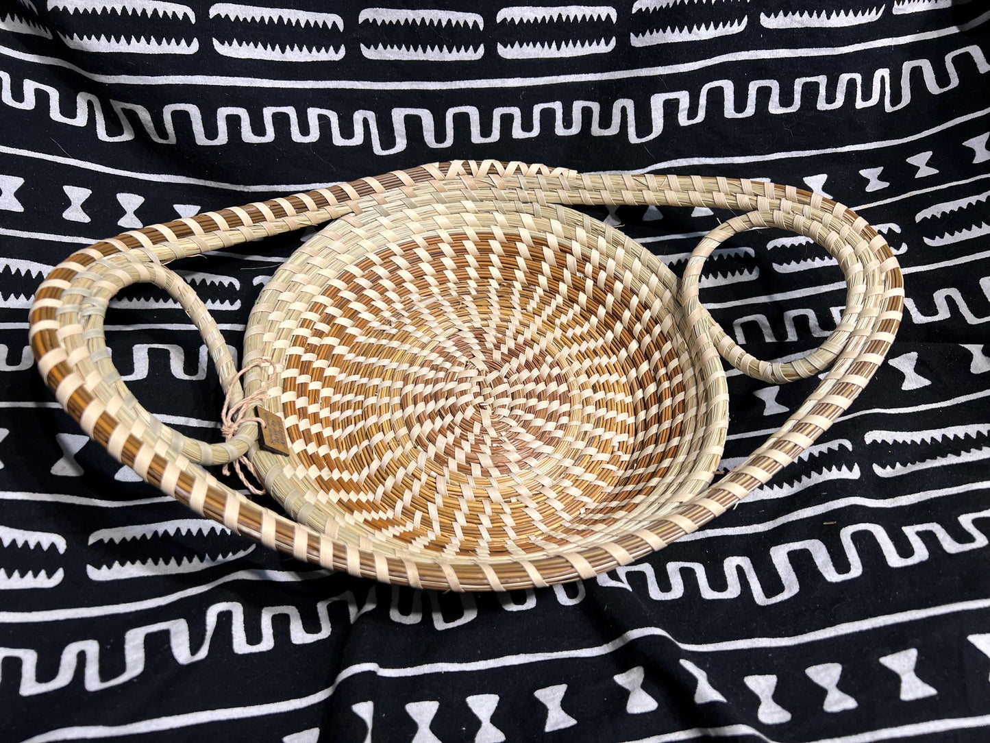 Gullah Double Handle Bread Basket  made in Charleston South Carolina Southern Lowcountry Living Essential