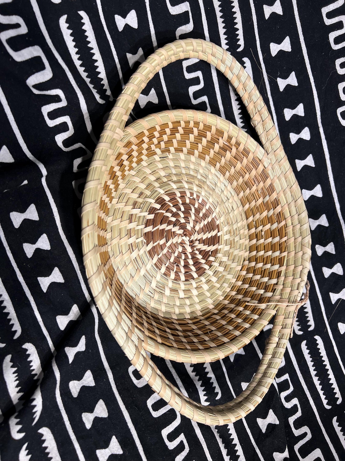 Gullah Bread Basket with side handles made in the Lowcountry Charleston South Carolina essential southern living gift