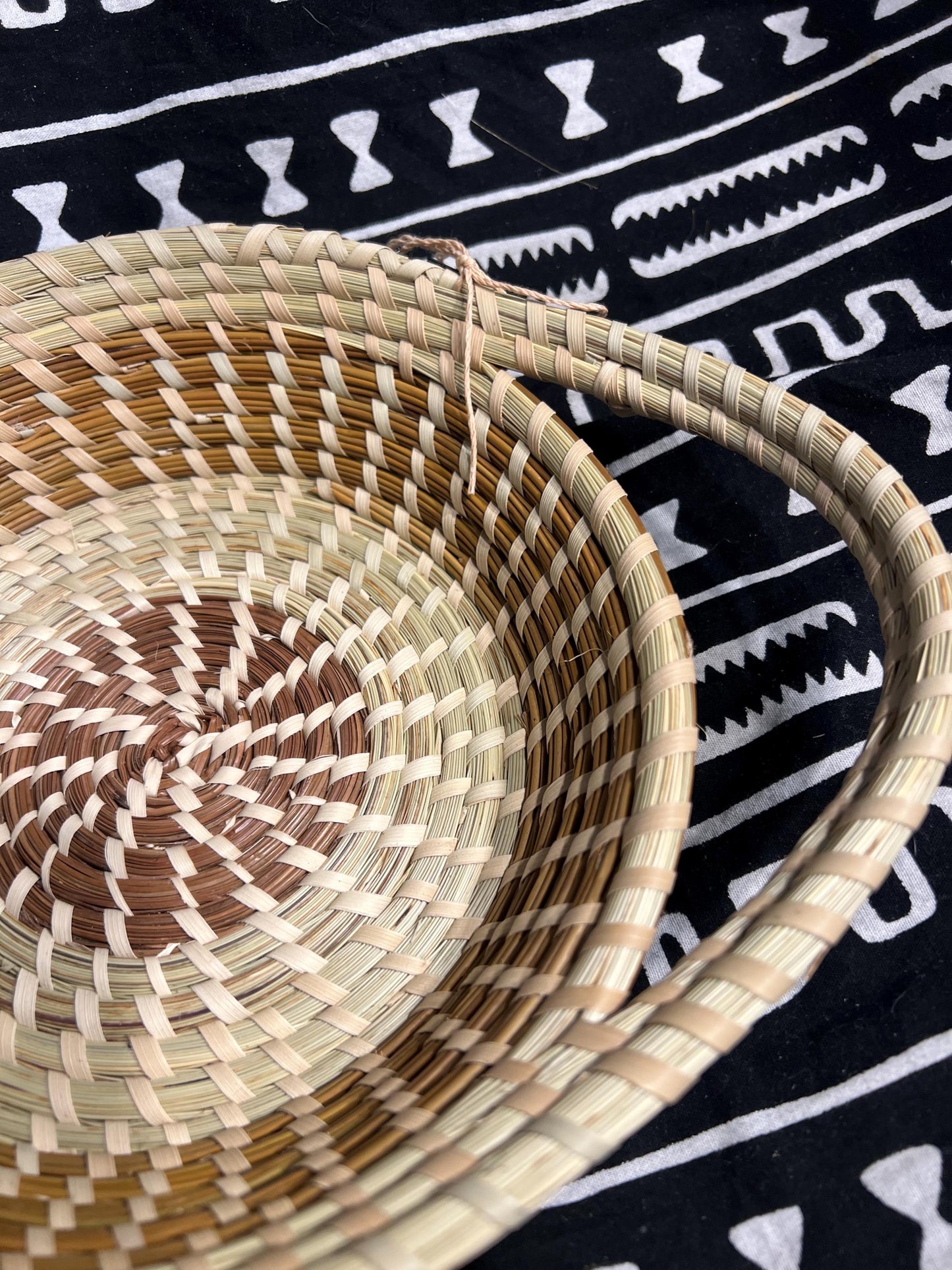 Gullah Bread Basket with side handles made in the Lowcountry Charleston South Carolina essential southern living gift