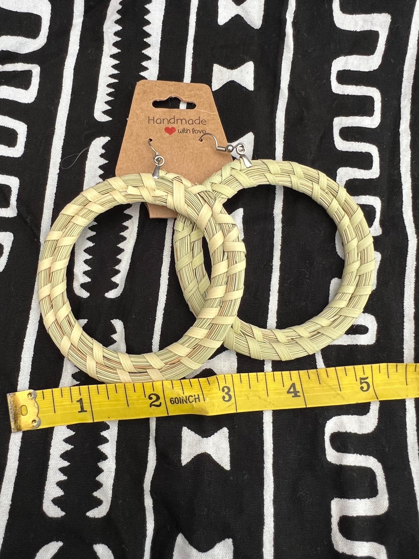 Sweetgrass Hoop Earrings